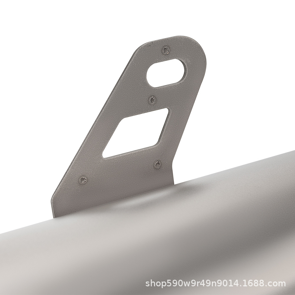 Suitable for Motorcycle Modification Exhaust Pipe Zx4Rr Zx4R Sc Three-Layer Stainless Steel Integrated Middle Section and Tail Section