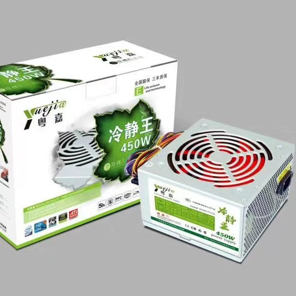 Yuejia ATX-Z600 Настольный компьютер питания Номинальный 300W бесшумный источник питания Процессор стабильный компьютер хост питания