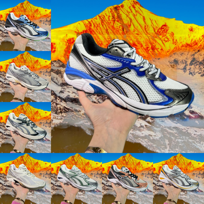 Putian gt-2160 retro casual shoes, Asics foreign trade fabric synthetic leather men's and women's sports shoes, factory stock