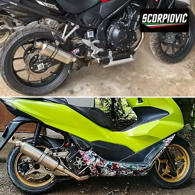Exhaust pipe: 450SR stainless steel tail section