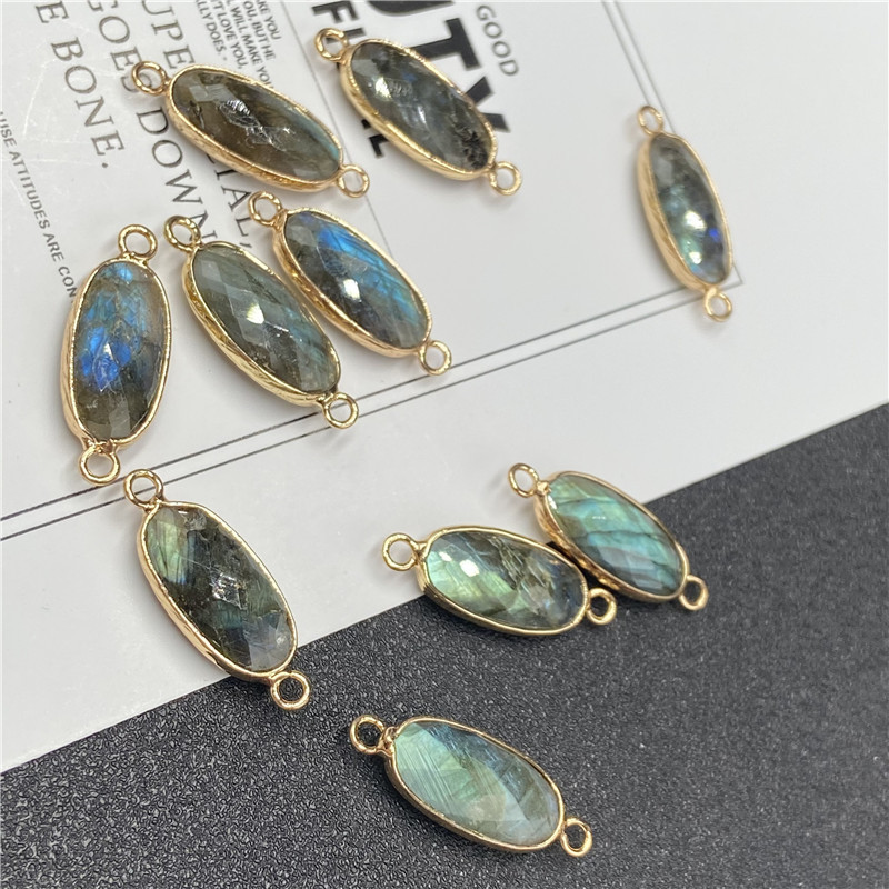 2g Weight Pendant Jewelry Making Type Pendant Necklace Classification Gem Material Multicolor Pattern Polishing Design Retro Style White, Purple Color Gem Multicolor Pendant Pendant Necklace 12