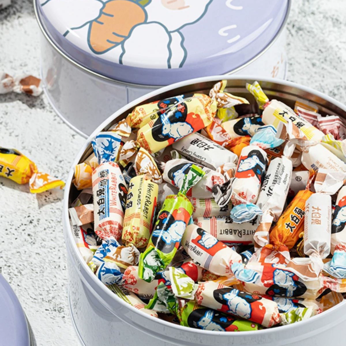 12 смешанных вкусов, белые конфеты с кроличьим молоком, подарочная коробка, подарок на день рождения, популярные конфеты для влюбленных на Хэллоуин, закуски для подруги