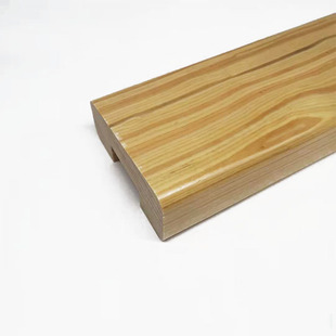 Factory direct technology Fraxinus mandshurica stair handrail solid wood railing handrail custom villa engineering decoration handrail
