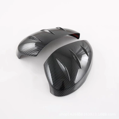 23 Civic rearview mirror reflector modification suitable for Honda 11 generation 22 Civic reversing rearview mirror bright cover decoration (Şüşə kənarı xromları/moldingləri) - carbon-fiber-mid-to-high-end-m
