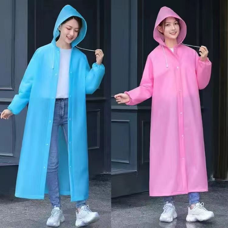 EVA屋外非使い捨てレインコート成人旅行携帯型厚手レインコートメーカー卸売り|undefined
