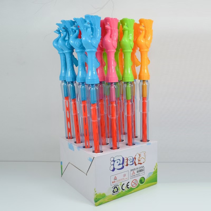 공작 버블 스틱에는 농축액과 디스플레이 상자가 함께 제공됩니다.