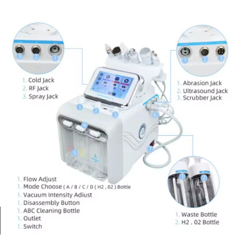Аппарат гидропилинга H2O2 Water Oxygen Jet Peel для чистки и ухода за кожей