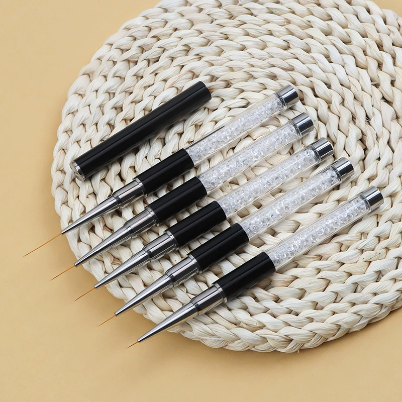 Производитель поставляет ручки для дизайна ногтей, ручки для линий для дизайна ногтей, ручки для резьбы по цвету, инструменты для дизайна ногтей, ручки для линий с крючками оптом.