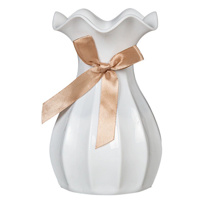 Фабрика прямых продаж имитация керамики новый китайский стиль пластиковая декоративная ваза PP для гостиной украшения