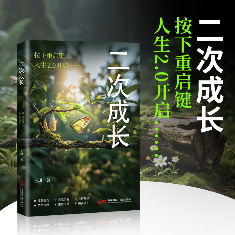 Secondary Growth Psychology Anti-Internal Conflict Anxiety Depression Inner Child Rebirth Original Family Self-Growth Book Secondary Growth Psychology Anti-Internal Conflict Anxiety Depression Inner Child Rebirth Original Family Self-Growth Book