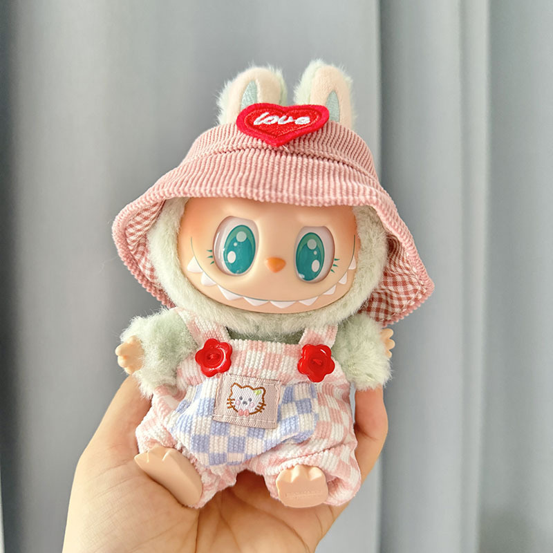 服のみ】第二世代ブラインドボックス ラブブ服 エポキシ樹脂製顔飾り ラブブ シットシットパーティーシリーズ ベビー服 可愛い|undefined