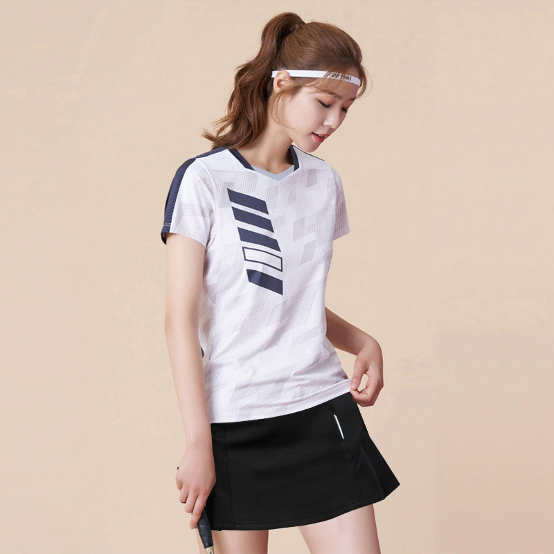 Summer uniform for badminton, quick dry set for training, with short sleeve