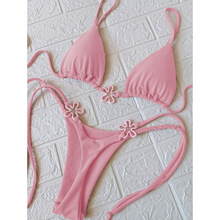 V 73003 Bohemian split bikini �������Ƿ���Ȼ���羳��ó