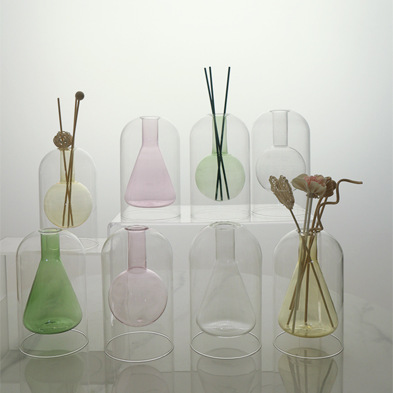 Pequeño Libro Rojo mismo estilo botella de aromaterapia botella de vidrio estilo no impreso botella de aceite esencial botella de aromaterapia ins botella de aromaterapia estilo simple