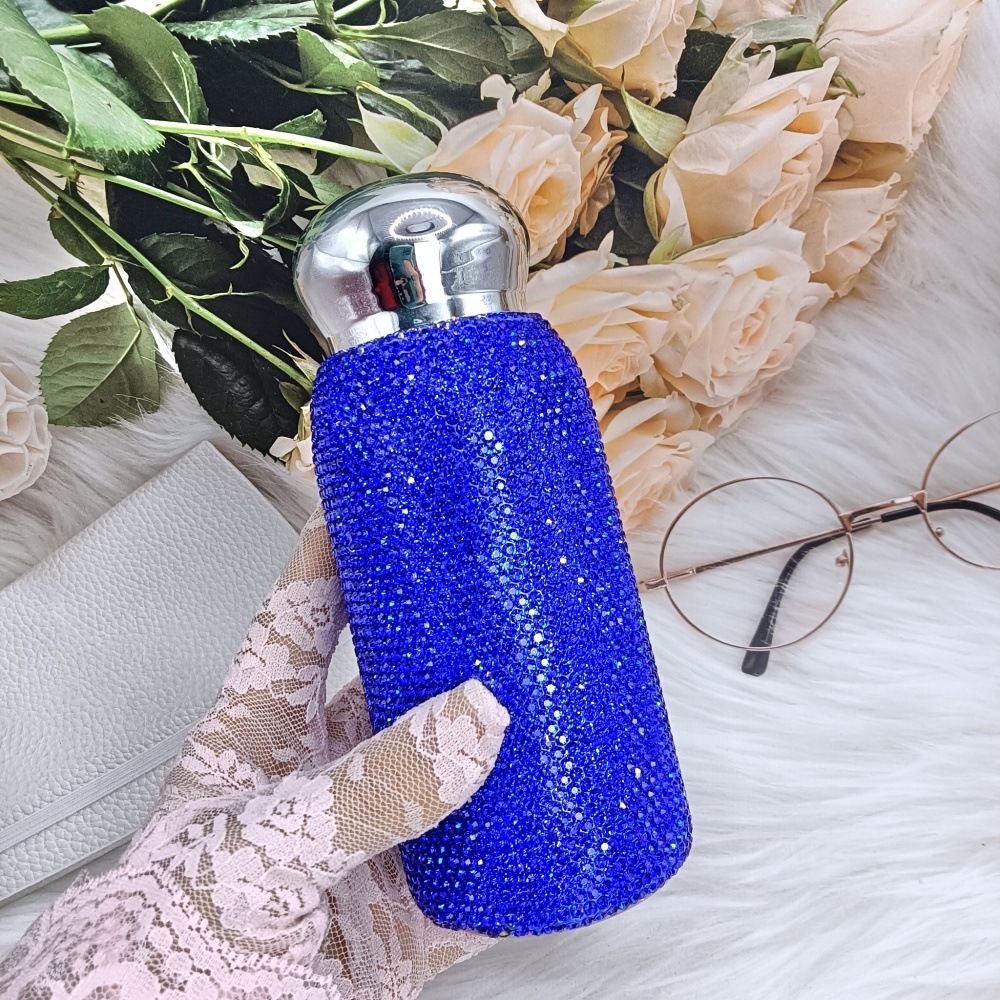 사파이어 블루 보온병 컵