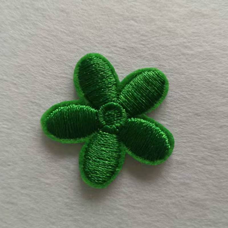 クリエイティブ多用途ファッショントレンド小花コンピュータ刺繍布ステッカーボックス装飾パッチステッカー DIY 手作りステッカー卸売|undefined
