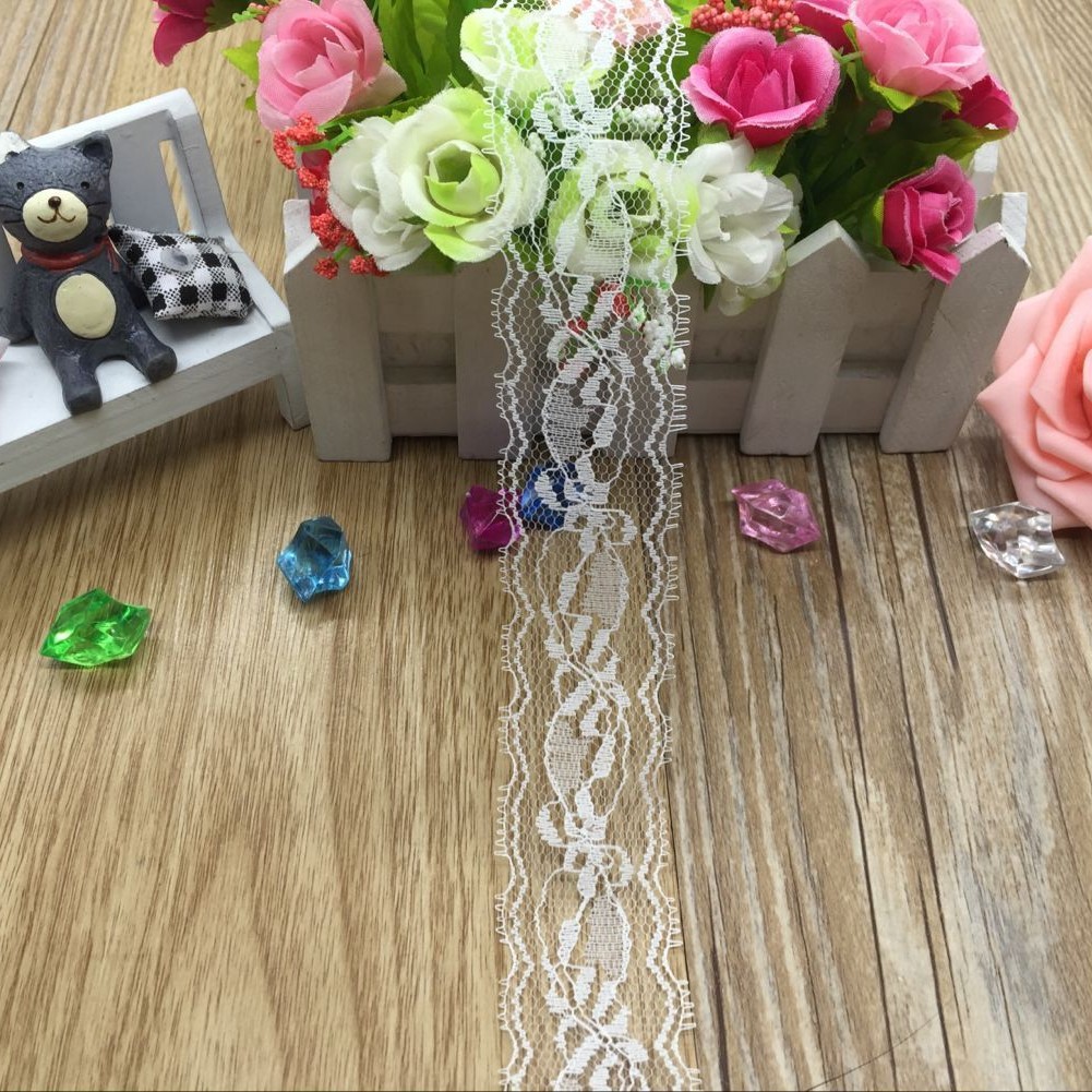 花边服装辅料DIY现货供应无弹蕾丝花边 154#  宽3.5CM