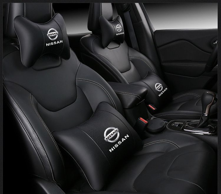 Suitable for Nissan Car Headrest Seat Neck Pillow Teana X-Trail Murano Qashqai Sylphy Tiida Waist