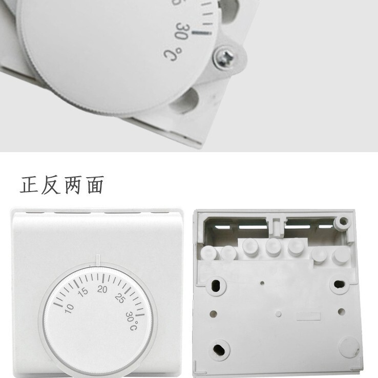 Heating thermostat controller electric heating film heating cable European foreign trade mechanical floor heating thermostat