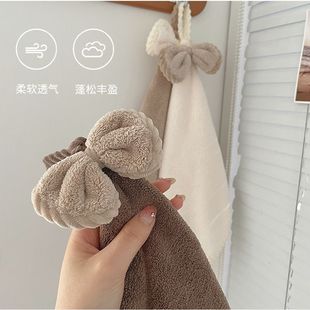Maillard Antibacterial Towel Coral Velvet Thickened Super Absorbent Lint-Free Dormitory Bathroom Kitchen Kindergarten Towel