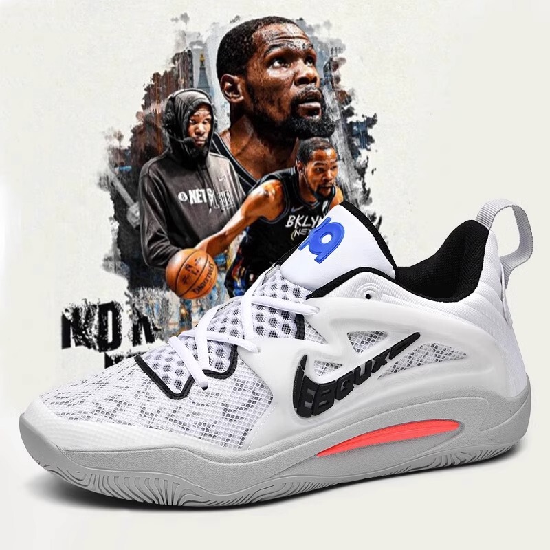 Morant Generation Basketball Shoes Durant Kd15 Generation Kidsren's Mandarin Duck Sneakers Air Cushion Wear-Resistant Student Sports Shoes for Women Morant Generation Basketball Shoes Durant Kd15 Generation Kidsren's Mandarin Duck Sneakers Air Cushion Wear-Resistant Student Sports Shoes for Women