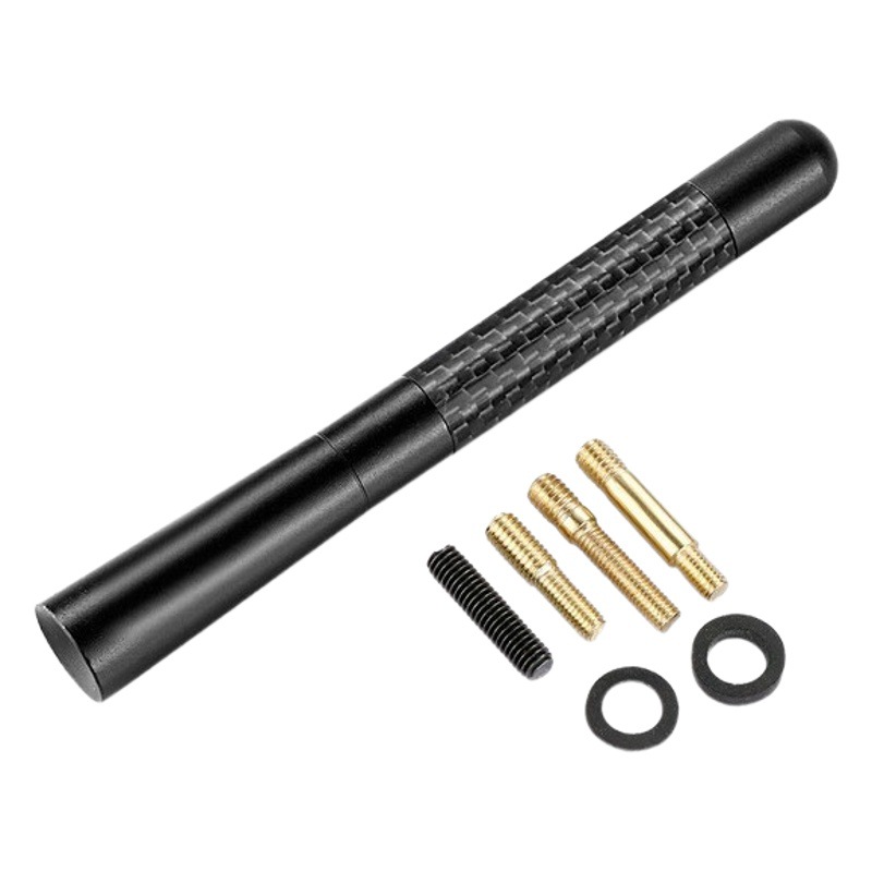 Car antenna signal carbon fiber antenna car radio antenna metal aluminum receiving antenna modification supplies