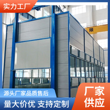 喷漆烤漆房 生产厂家设计定制定做 可环评安监水帘喷漆柜
