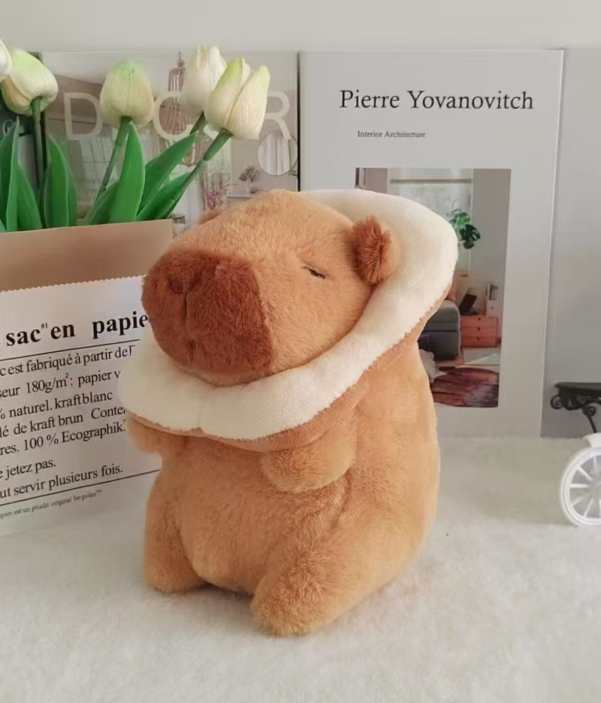 Juguetes de peluche Capibara 8 pulgadas muñecas de peluche