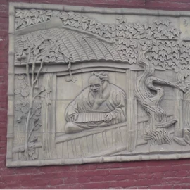 景观雕塑;玻璃钢;砂岩