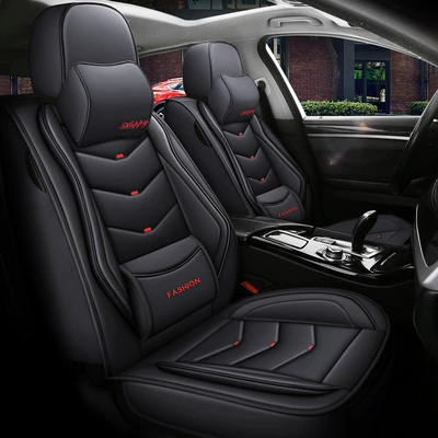 Four Seasons Pad – Model Full-Cover Seat Cushion Full Leather Solid