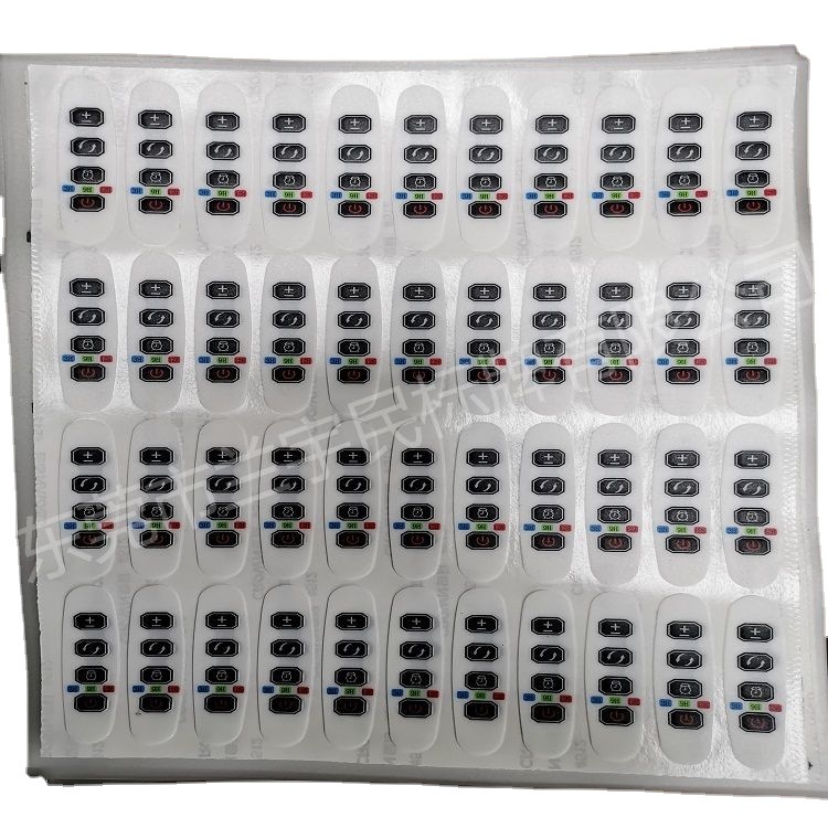 厂家供应开关线丝印网红中性标牌亚克力水晶LOGO标签滴胶新款网红