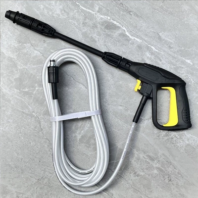 Machine, Water Gun, Hose Set: High pressure car wash water gun - 2m-white-morgana-guide-car-high-pressure-pipe-quick-plug-long-gun