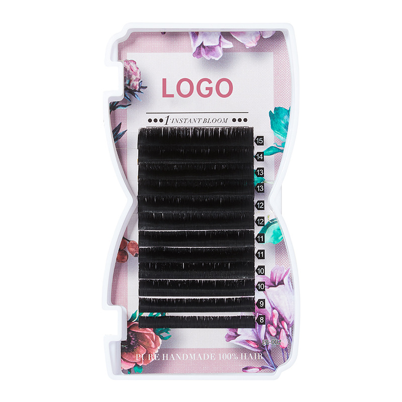 Fábrica de pestañas transfronterizas, pestañas falsas, pestañas naturales, pestañas de una sola raíz, pestañas suaves, pestañas de injerto florecientes en un segundo.