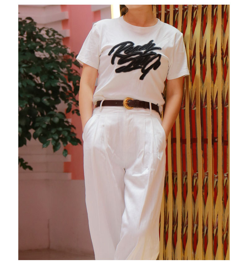1 Piece Quantity Daily Occasion Pu Leather, Alloy Material Retro Simple Style Solid Color Pu Leather Alloy Plating Women's Leather Belts