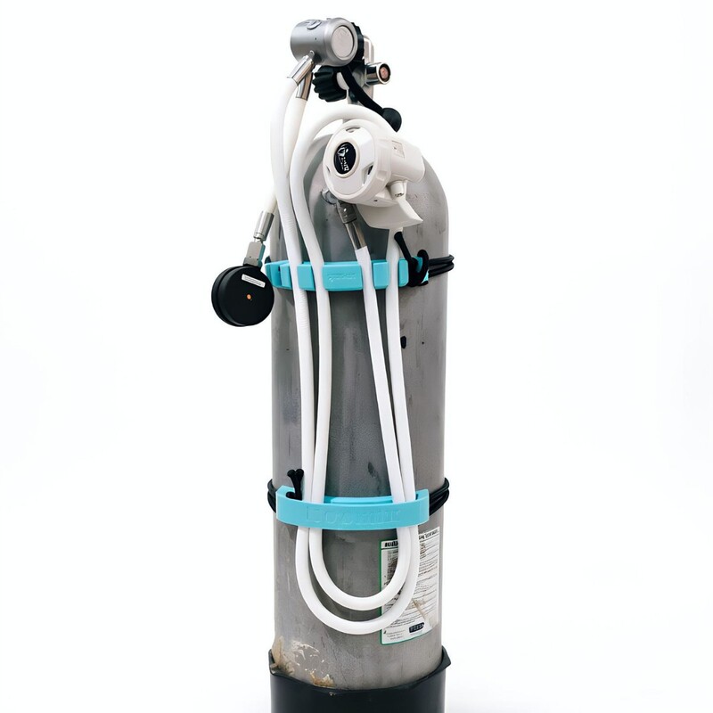 Loopmix Scuba Diving Side-Mounted Dual-Bottle Pipeline Storage Set Quick-Release Installation Elastic Cord Clip Loopmix Scuba Diving Side-Mounted Dual-Bottle Pipeline Storage Set Quick-Release Installation Elastic Cord Clip