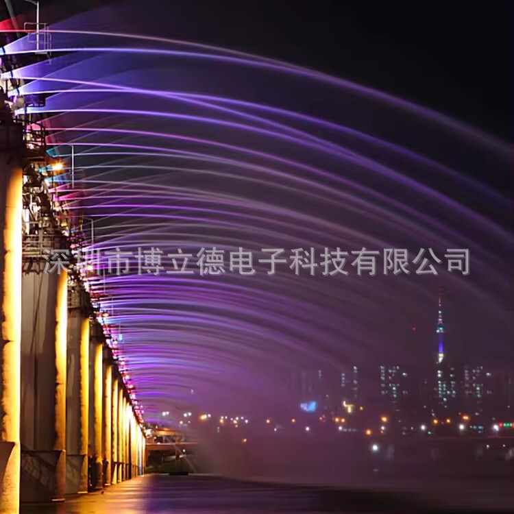 Bridge Fountain Nozzle Music Landscape Waterfall One-Dimensional Two-Dimensional Laser Water Show Outdoor Square Rotating Bridge Spray Bridge Fountain Nozzle Music Landscape Waterfall One-Dimensional Two-Dimensional Laser Water Show Outdoor Square Rotating Bridge Spray