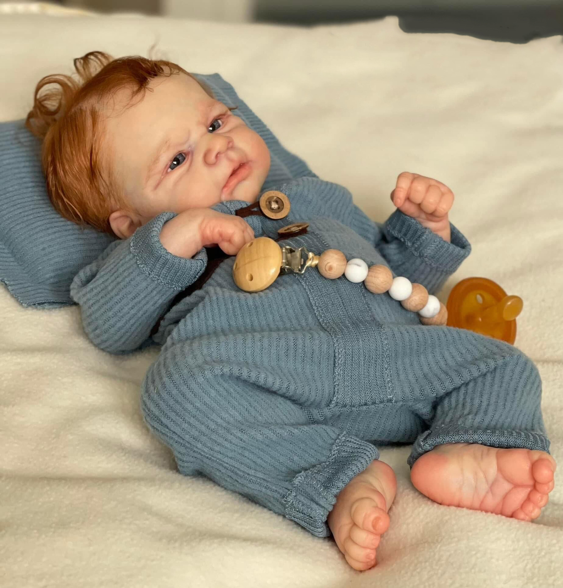 49cm simulación bebé reborn muñeca transfronteriza e-commerce suministro entrega de una sola pieza Amazon