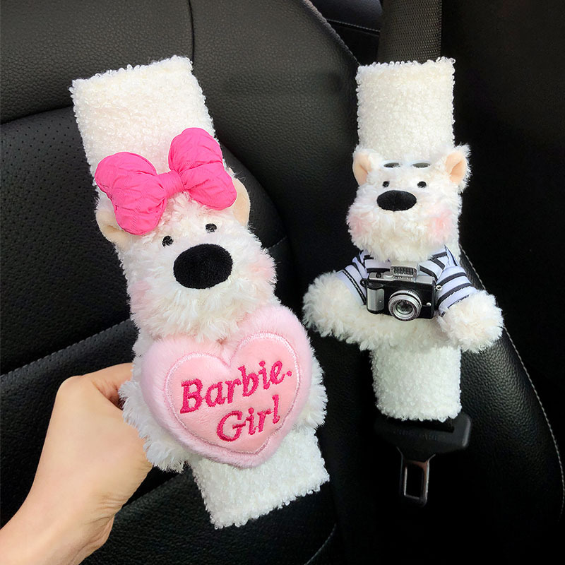 Funda Protectora para Cinturón de Auto de Felpa