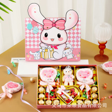 德芙儿童节巧克力礼盒棒棒糖礼盒送男女生糖果零食情人节网红礼物