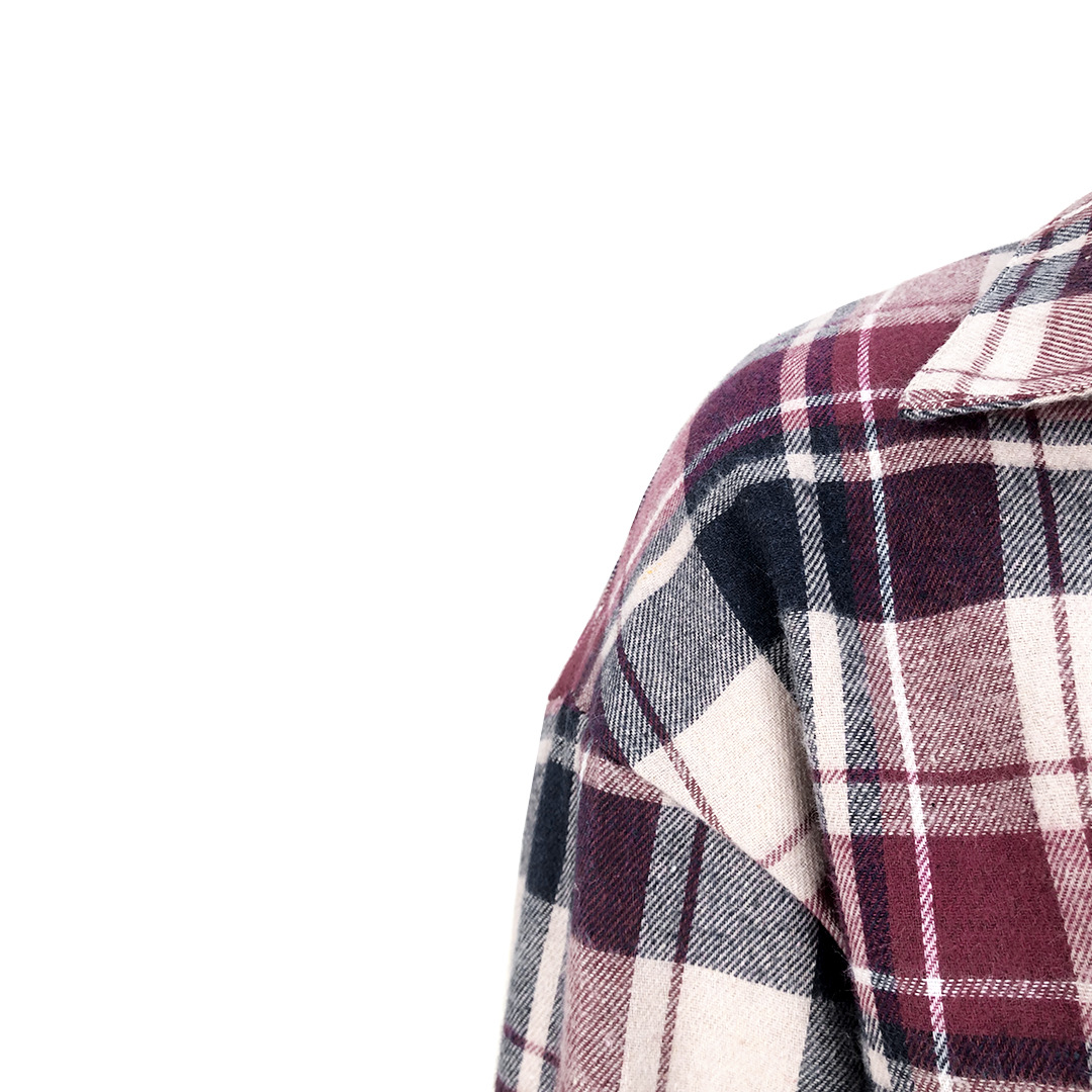 Women Clothing Comfortable Cotton Plaid Coat Shirt Dress 28 Women Clothing Comfortable Cotton Plaid Coat Shirt Dress