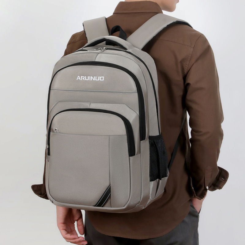 Cross-Border Backpack, Commuter Business Computer Bag, Fashionable and Versatile Outdoor Leisure Backpack, Wear-Resistant Large-Capacity Backpack
