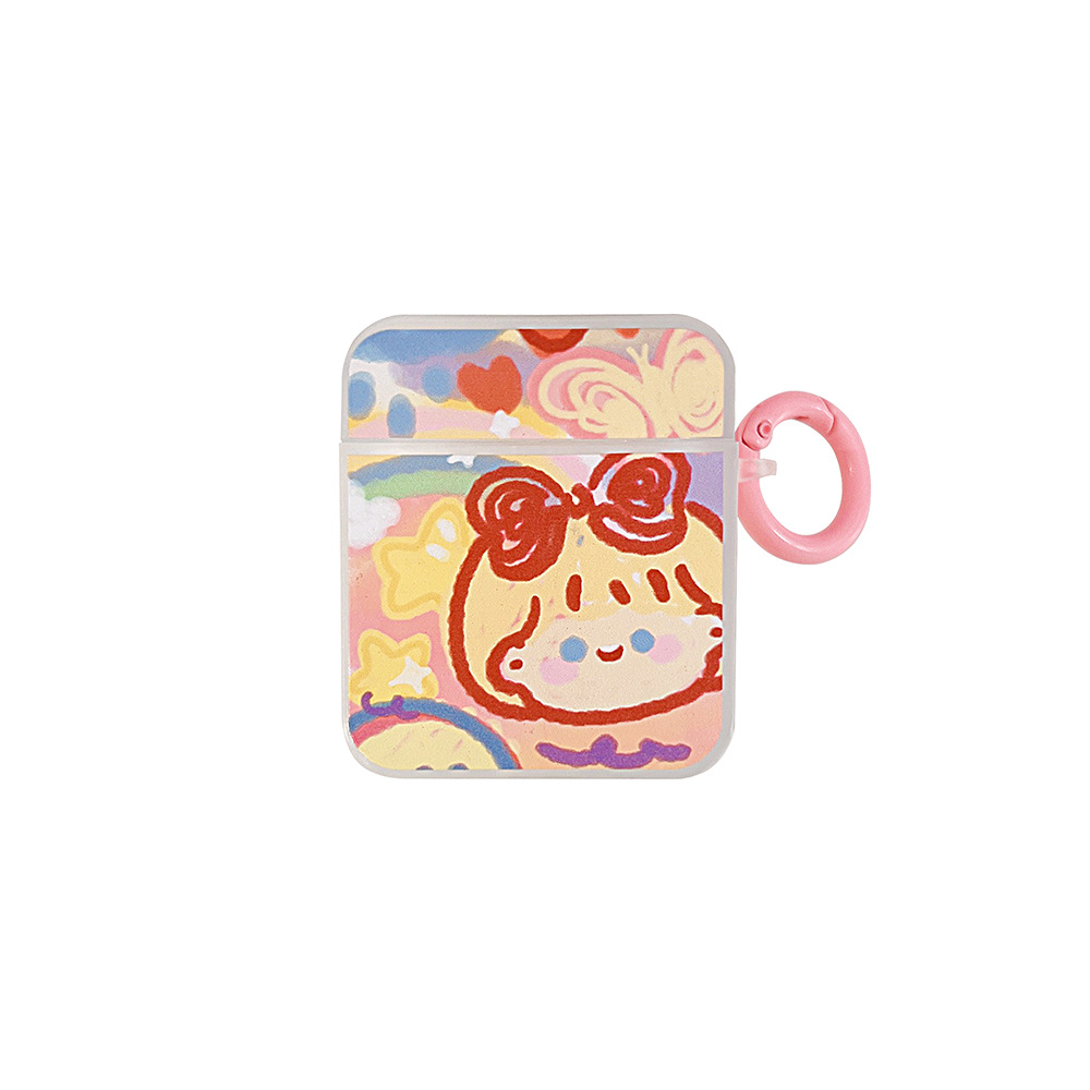 Caricatura original para Apple AirPodsPro Funda protectora pro2 Nuevos auriculares Bluetooth de tercera generación 2da generación pareja 4