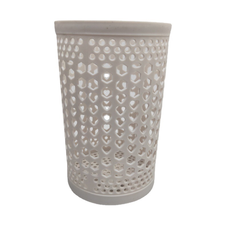 Portapalillos de plástico con perforaciones grande y redondo para restaurante y hotel, venta al por mayor.
