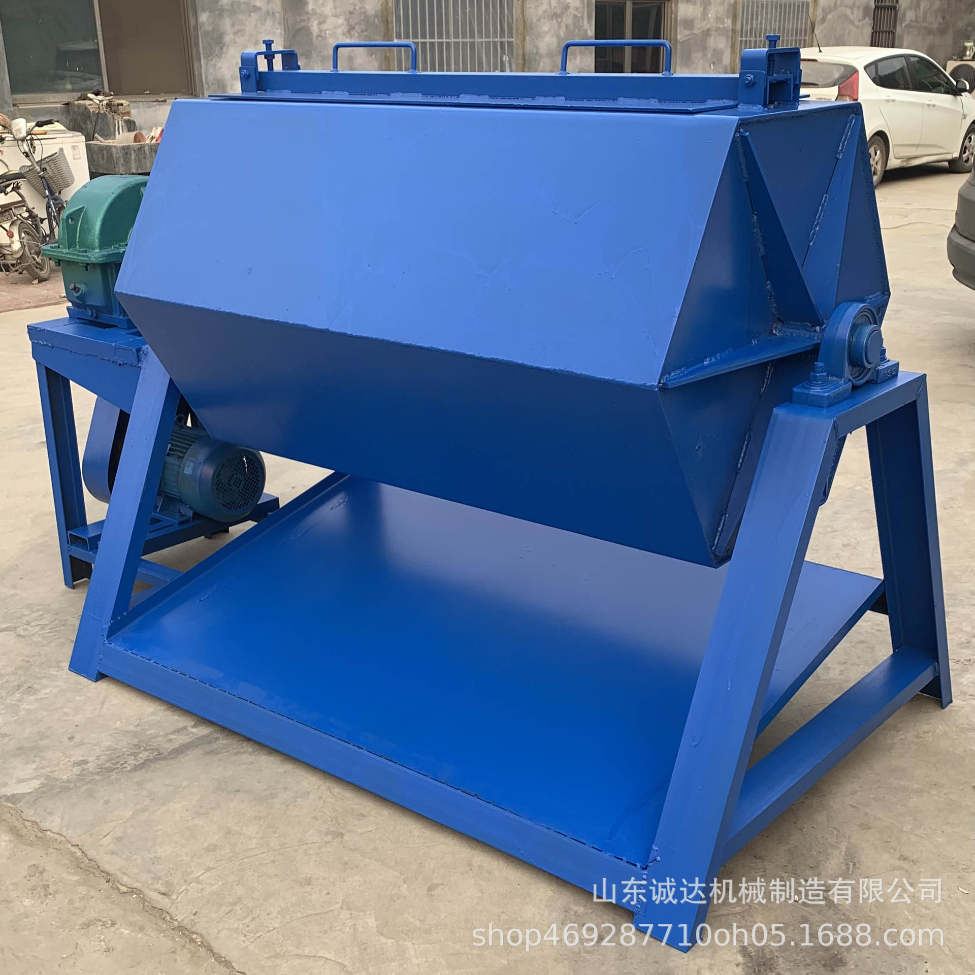 六角滚筒抛光机 螺丝除锈滚筒机 小型除油污研磨机