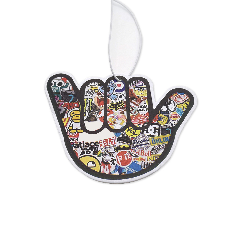 スポット卸売り自動車JDMレーサーハブ免震ブレーキディスク改造文化バックミラー香片ストラップ