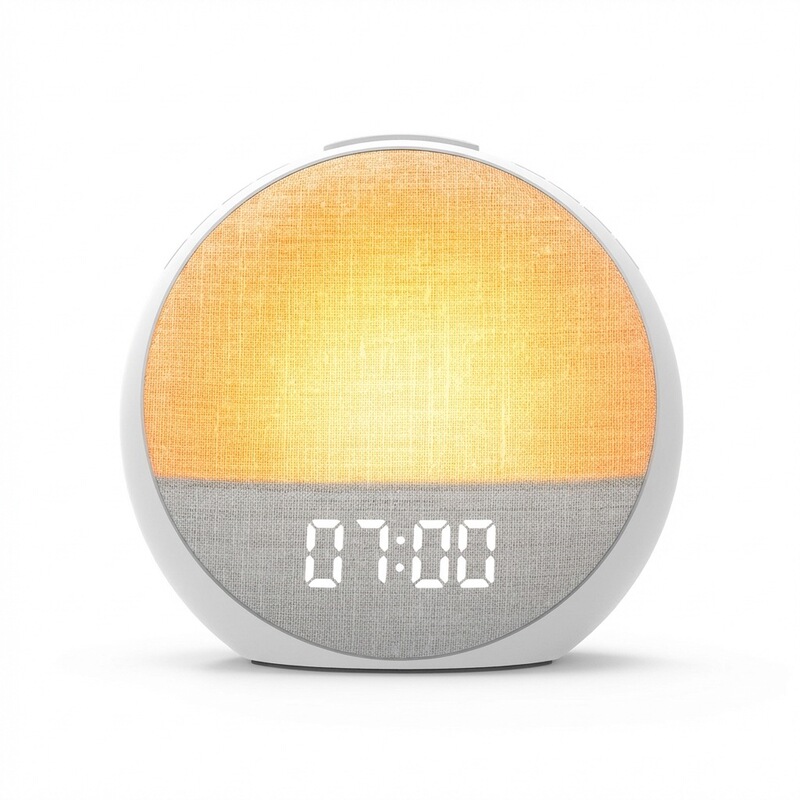 2026 New Model White Noise Sleep Alarm Clock with Ambient Light, Colorful Lights, and Simulated Sunlight Wake-Up Alarm Clock 2026 New Model White Noise Sleep Alarm Clock with Ambient Light, Colorful Lights, and Simulated Sunlight Wake-Up Alarm Clock