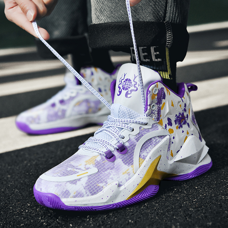 2023 nouvelles chaussures de basket-ball d'entraînement professionnel pour enfants: course à semelles souples pour les lycéens, Anti_voghion.com