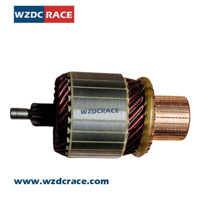 Armadura de rotor de arranque 12V 1517 L: 113.5 OD: φ 52.7 SPL: 9T Fabricante al por mayor