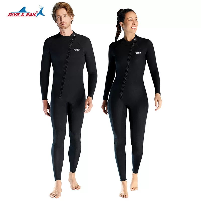 DIVE & Sail diving clothes warm 1.5mm before opening zipper