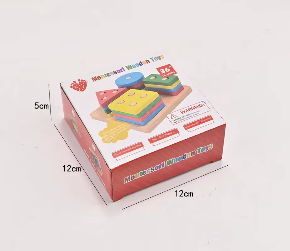 Teaching aids Montessori, children's constructor, geometric toy, early education